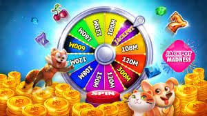 Daftar permainan slot dengan thumbnail dan informasi RTP